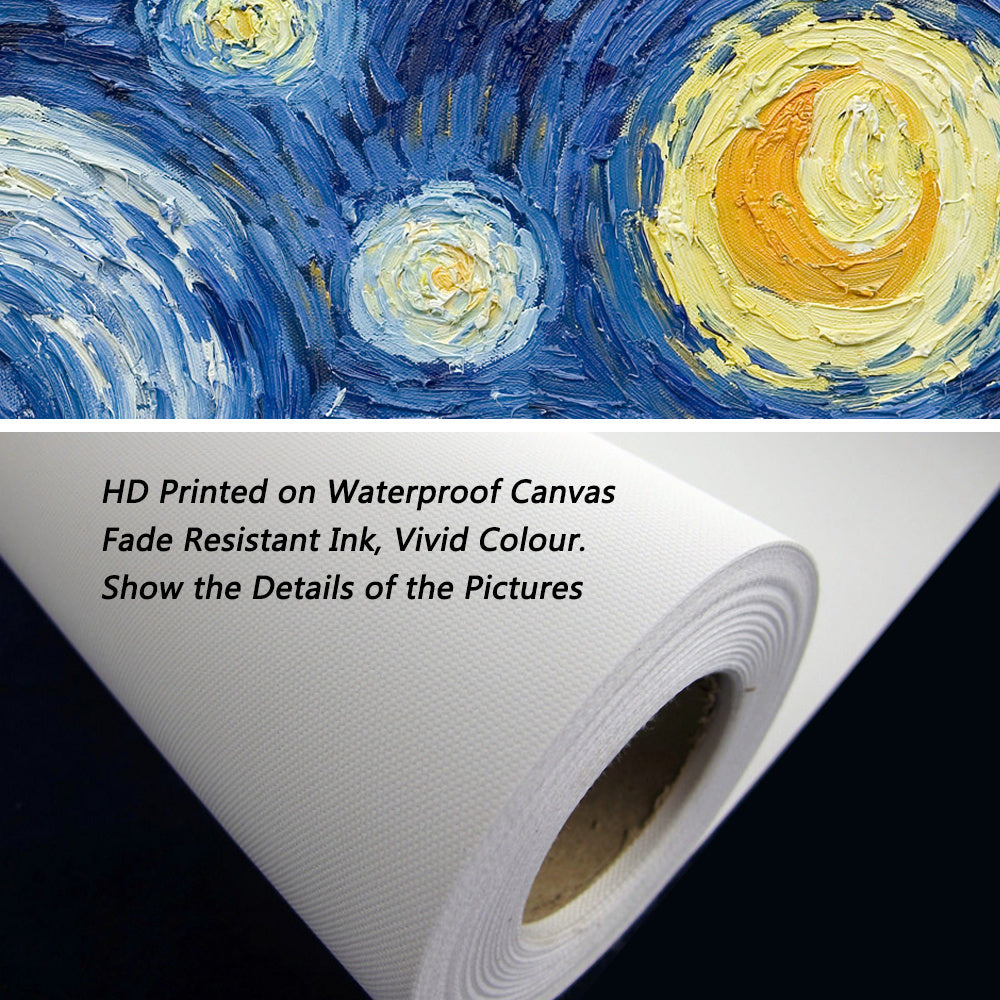 Conjunto 3 Peças A Grande Onda de Kanagawa – Quadros Decorativos