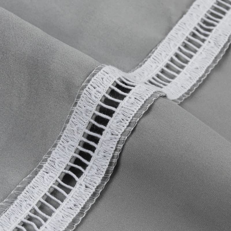 Jogo de Cama Queen Percal 400 Fios Ponto Palito 04 Peças, Antiácaro, Anti-pilling com Toque Macio - Branco