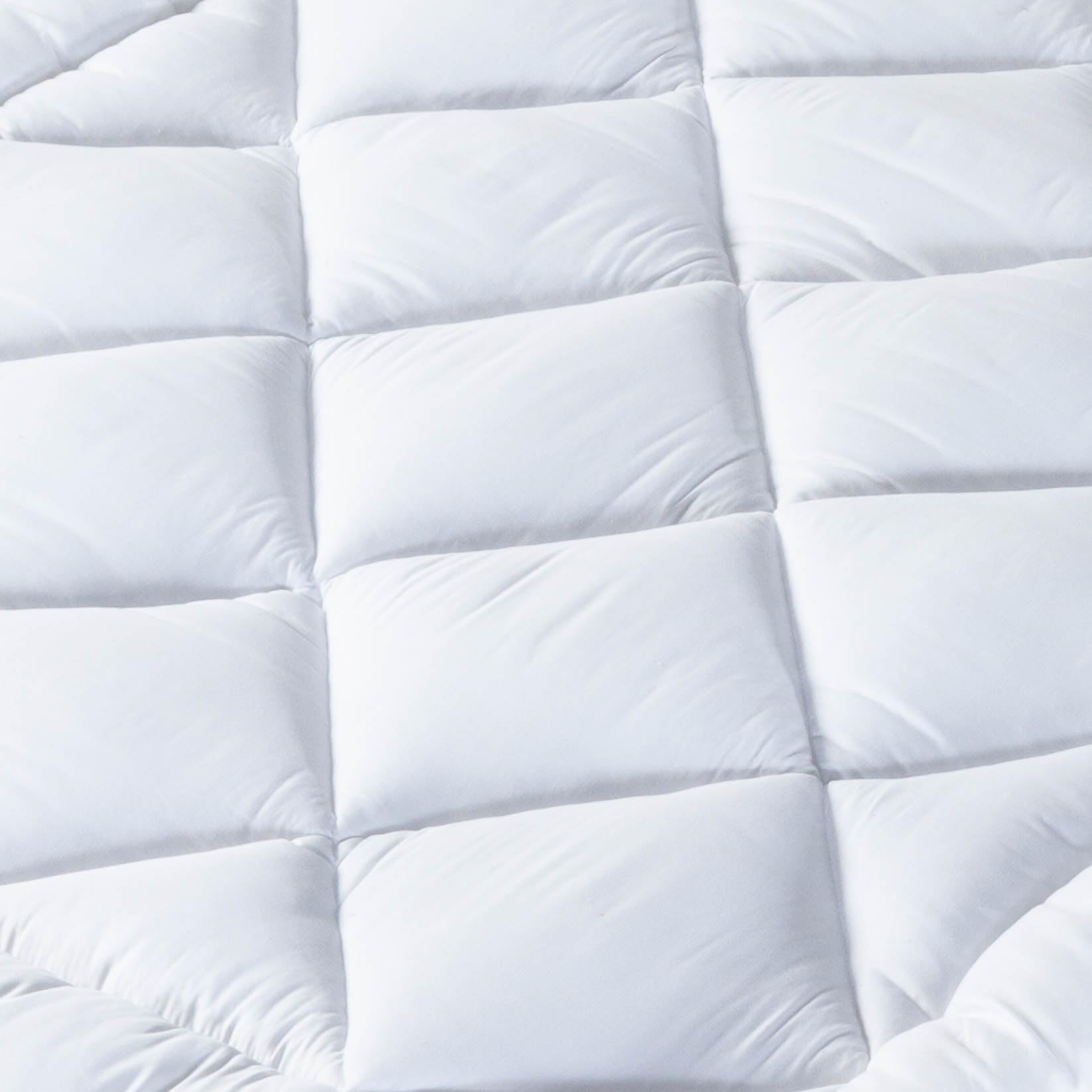 Pillow Top 400 Fios Toque de Plumas Casa Dona (Solteiro)