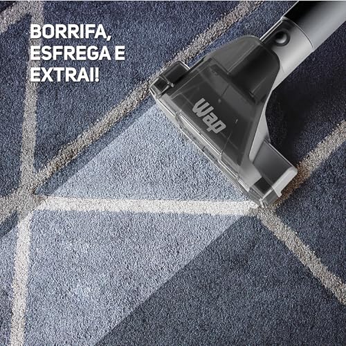 WAP Extratora Portátil Spot Cleaner W3, 3 em 1, Borrifa, Esfrega e Extrai, com Sistema de Autolimpeza, 1450W 220V