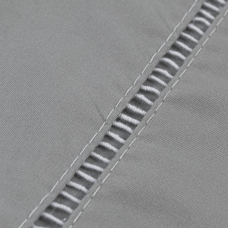 Jogo de Cama Queen Percal 400 Fios Ponto Palito 04 Peças, Antiácaro, Anti-pilling com Toque Macio - Branco