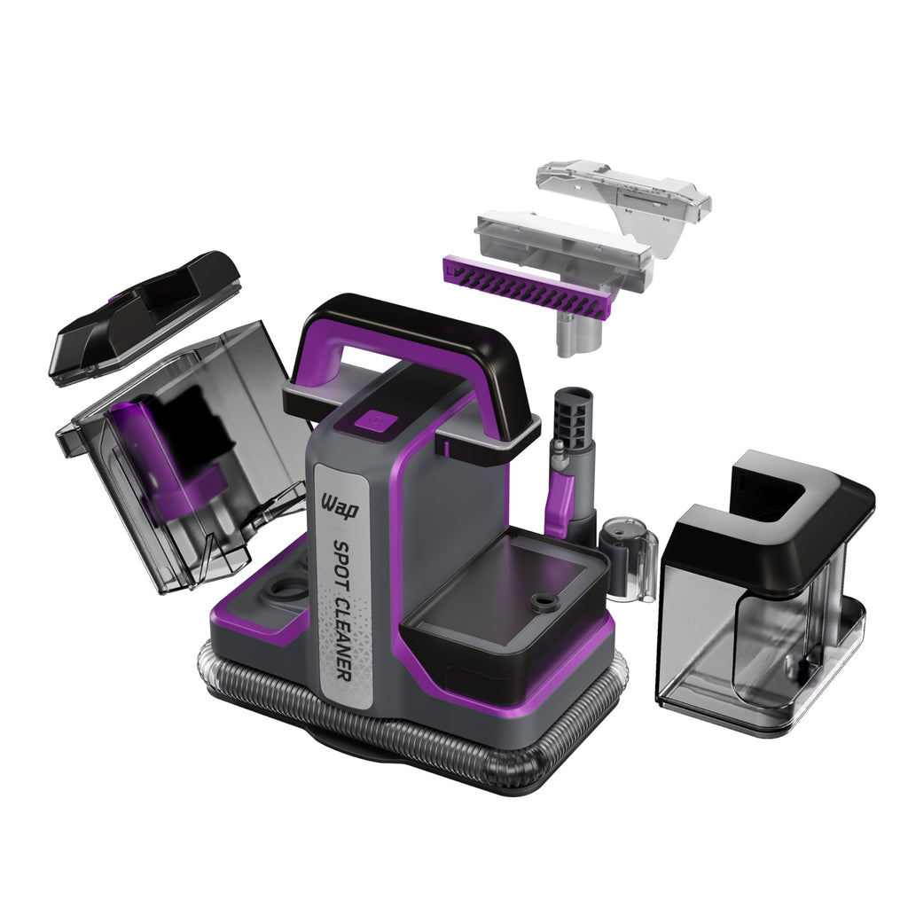 WAP Extratora Portátil Spot Cleaner W3, 3 em 1, Borrifa, Esfrega e Extrai, com Sistema de Autolimpeza, 1450W 220V