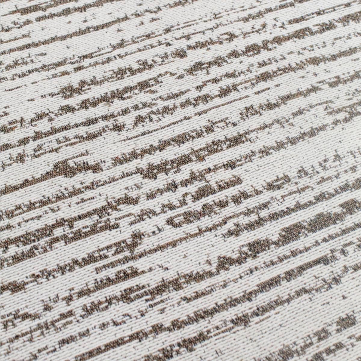 Tapete Sala Boho Antiderrapante 2,00m x 1,40m Estonado Cru Caramelo Artesanal