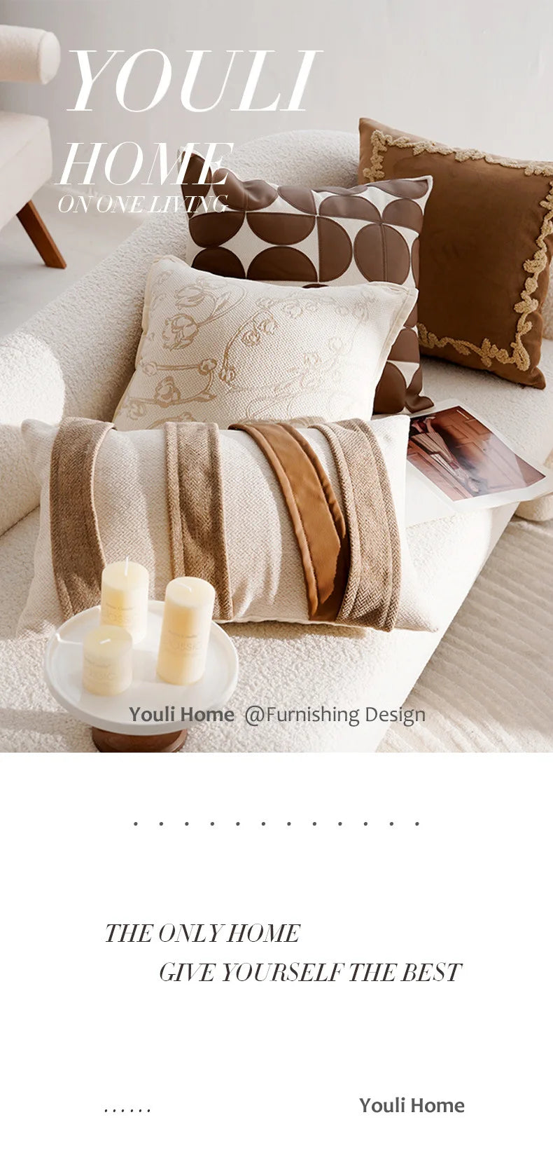 Linha Heritage — Capa de Almofada Estampa Francesa