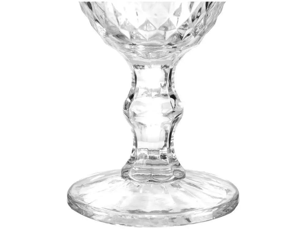 Conjunto de 6 Taças de Vidro de 330ml Haus