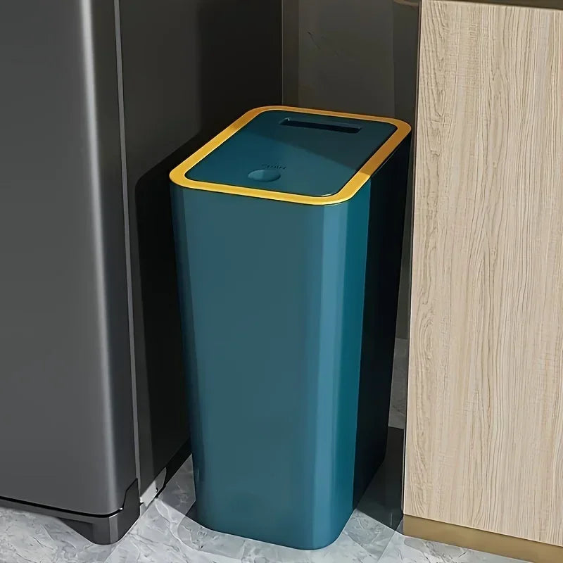 Lixeira Automática 10L Anti-Odor: Design Moderno para Cozinha e Banheiro