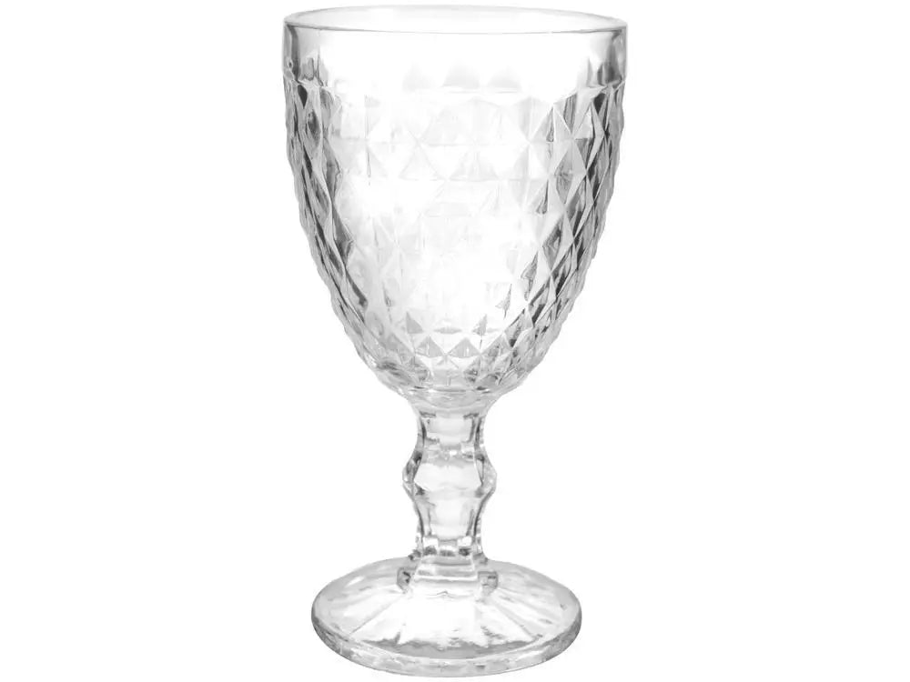 Conjunto de 6 Taças de Vidro de 330ml Haus