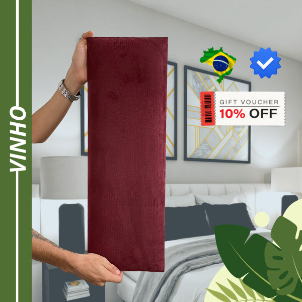 Kit 10 Cabeceiras Premium 60x20cm | Solteiro, Casal, Queen e King